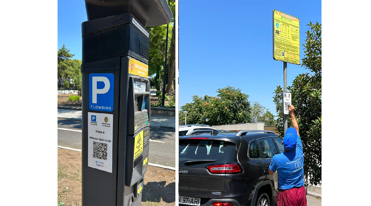 ALERTĂ la Constanța: Coduri QR FALSE la plata parcării pe strada Mircea cel Bătrân și bulevardul Tomis. O persoană a rămas fără bani pe card