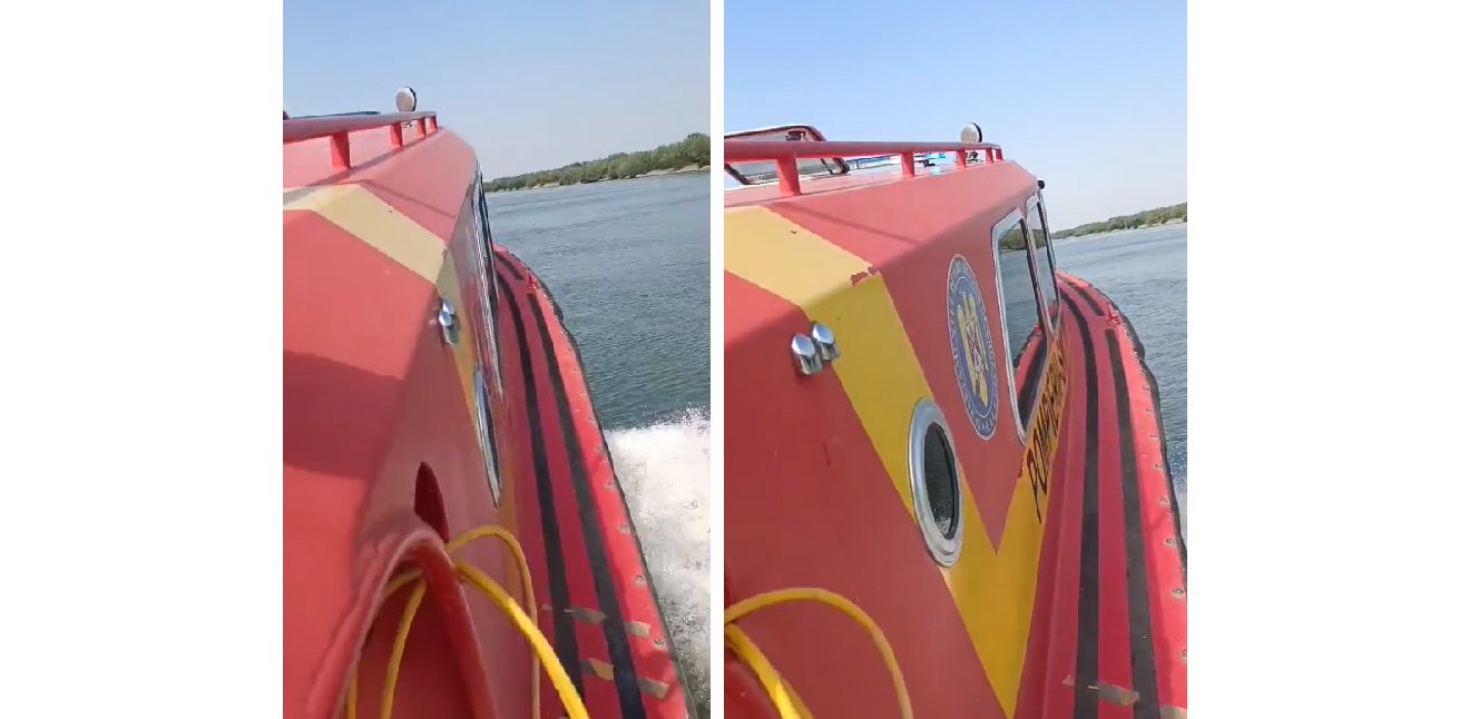 Două ambarcațiuni s-au ciocnit pe Canalul Mila 36. Un bărbat a fost rănit. Cum s-a întâmplat accidentul naval