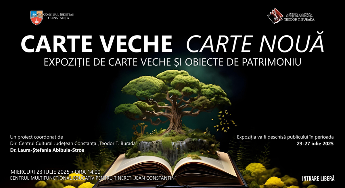 Războaie de-a lungul timpului: Expoziție de carte veche și obiecte de patrimoniu organizată de Centrul Cultural Județean Teodor T. Burada