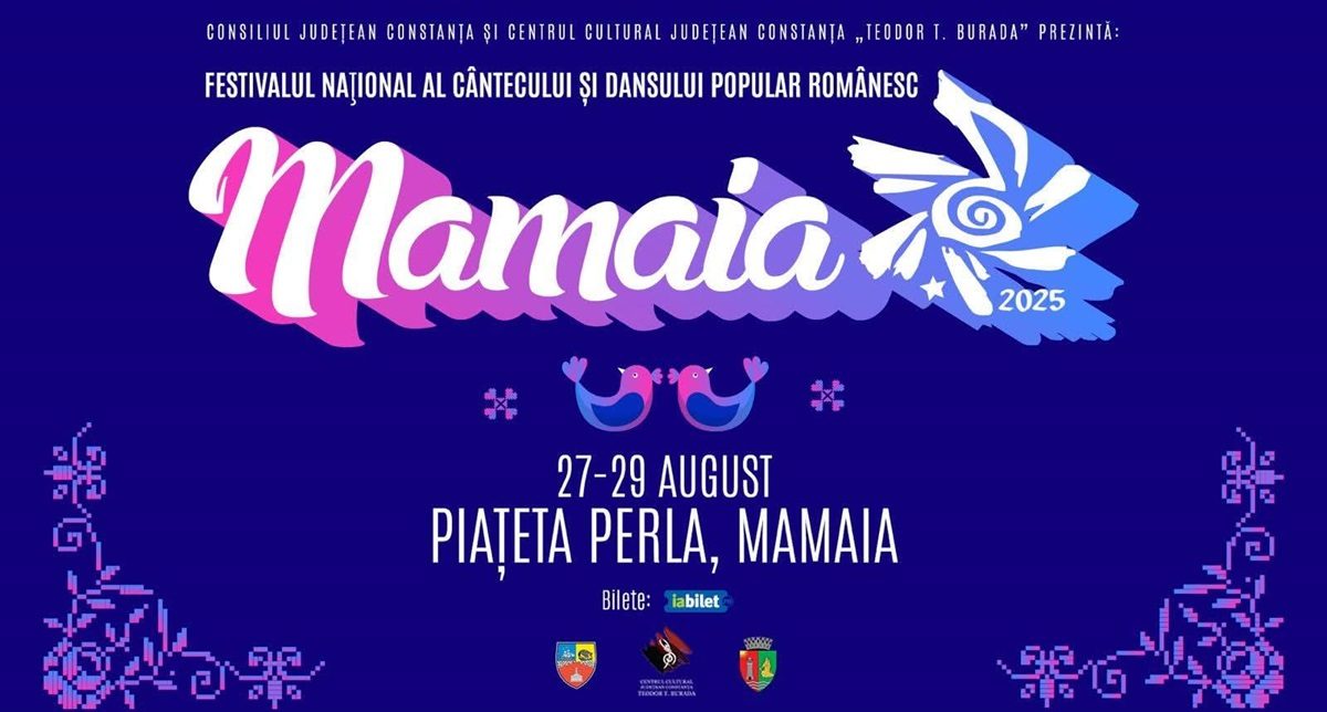 Centrul Cultural Județean Teodor T. Burada organizează Festivalul Național al Cântecului și Dansului Popular Românesc Mamaia. Directorul Laura Stroe: o celebrare a identității noastre și a bogăției culturale pe care o moștenim