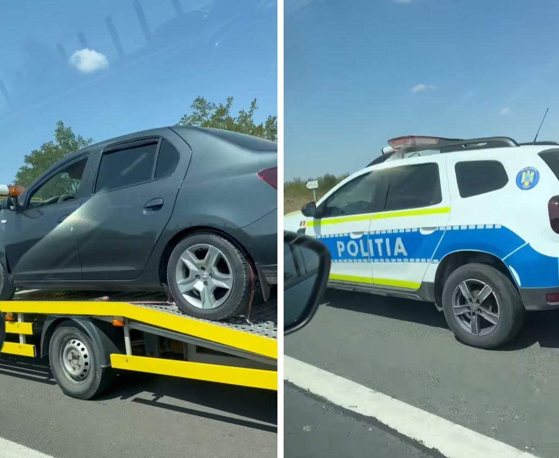 Atenție șoferi: accident între un autoturism și o autoutilitară pe A2. Circulație restricționată la Borcea