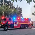 Pompierii, chemați la un incendiu în stațiunea Mamaia