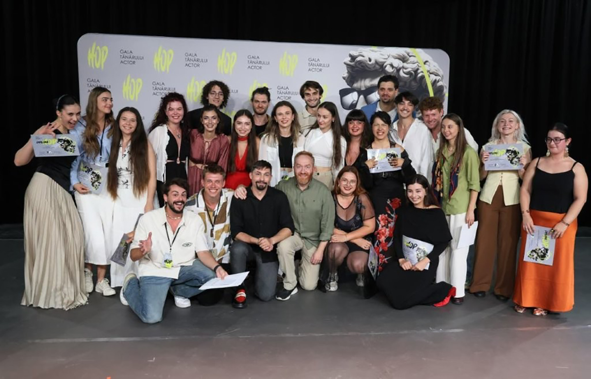 FOTO Vezi aici câștigătorii Galei Tânărului Actor HOP 2025, ediția a 28-a, organizat cu sprijinul Teatrului de Stat Constanța
