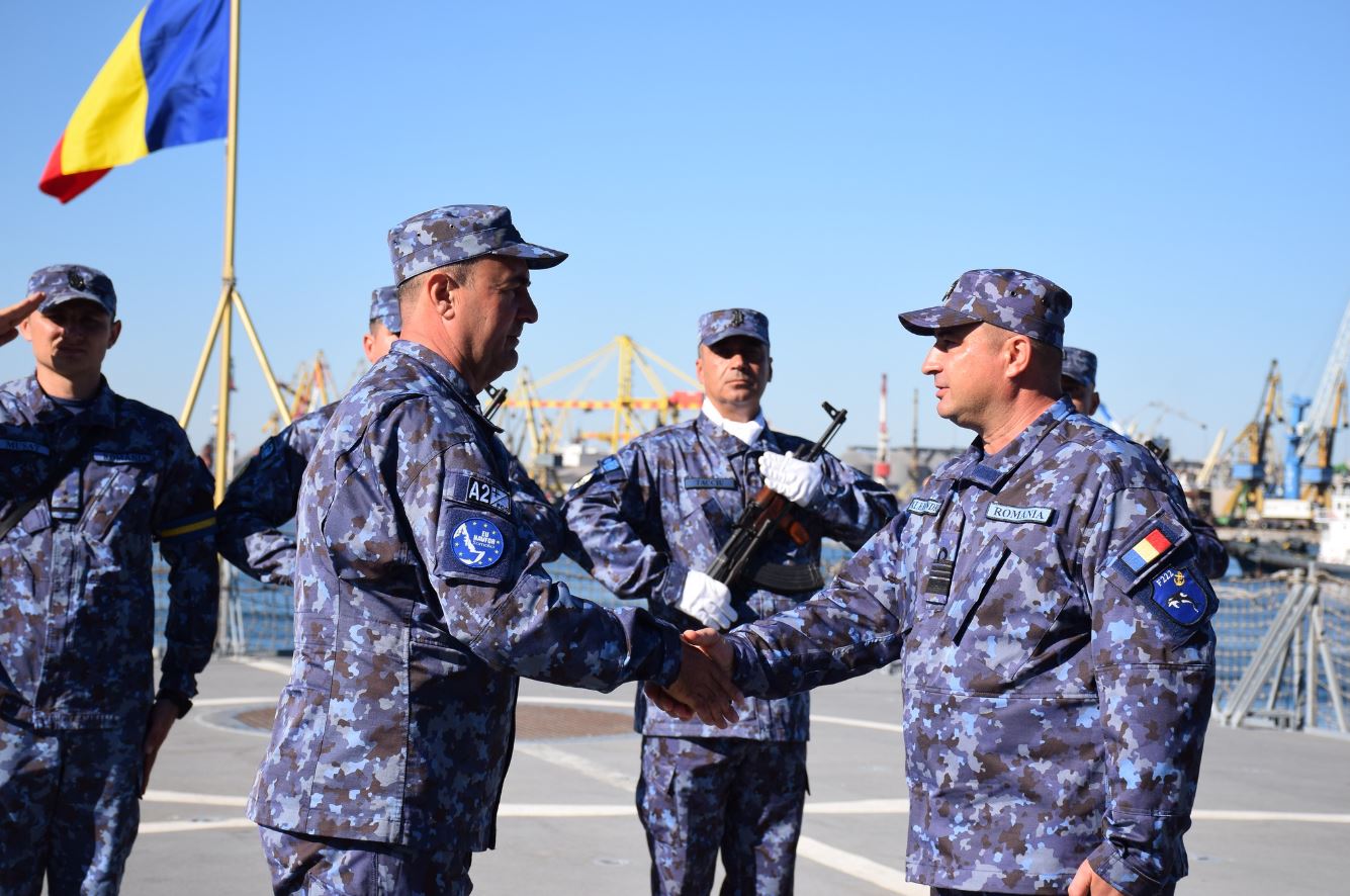 Forțele Navale Române conduc, pentru a doua oară, gruparea NATO SEA GUARDIAN