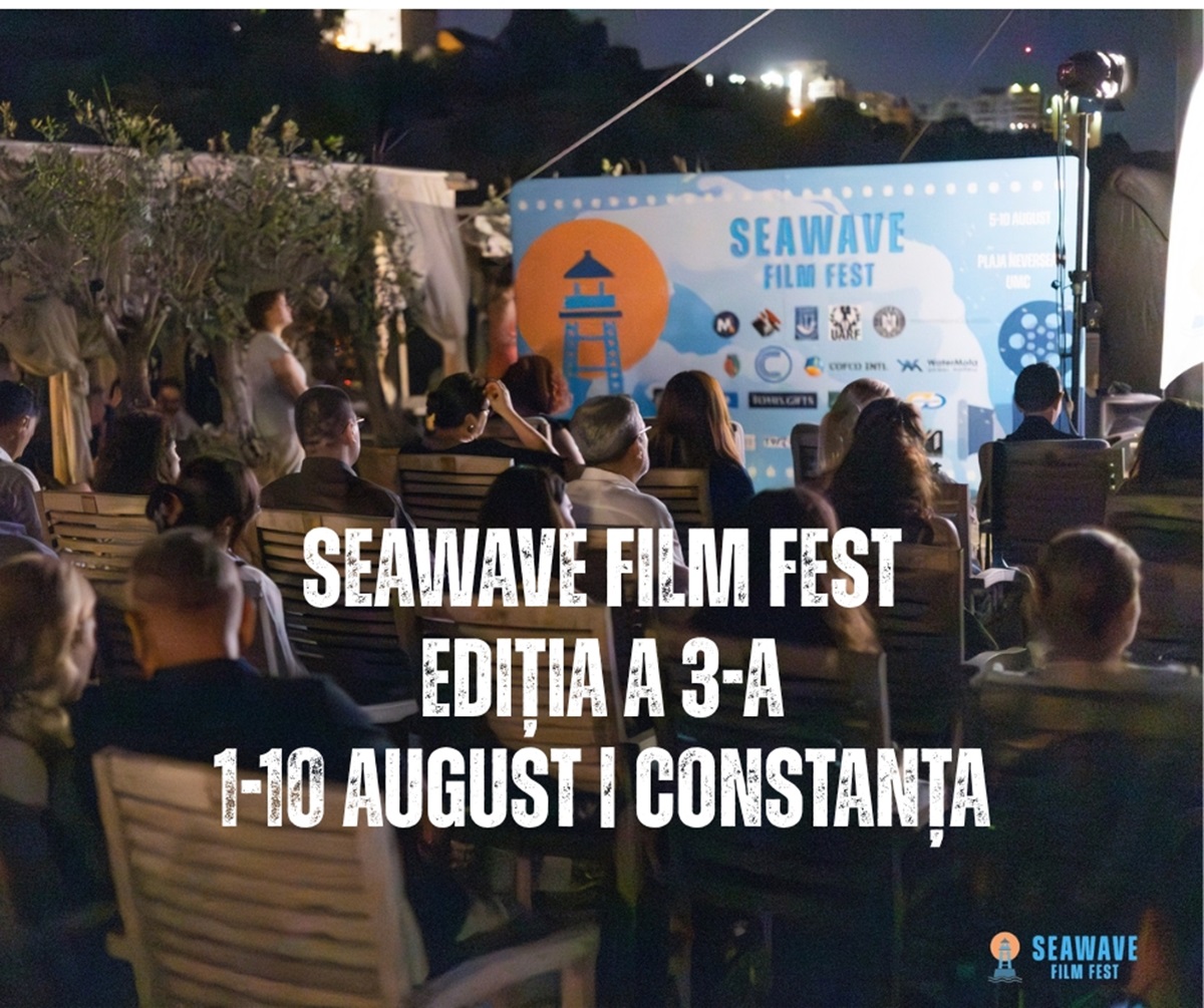 Destinația Turistică Mamaia Constanța susține SeaWave 2025, festivalul care aduce filmul și teatrul tânăr la malul mării