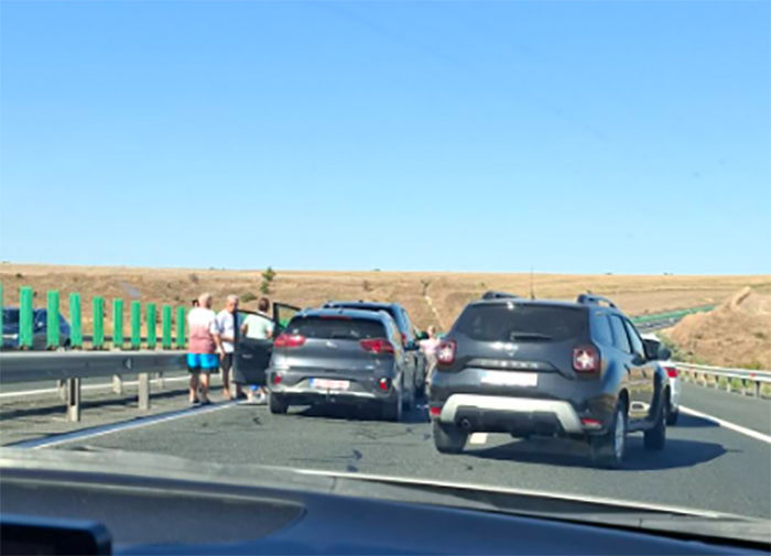 Accident autostrada a2