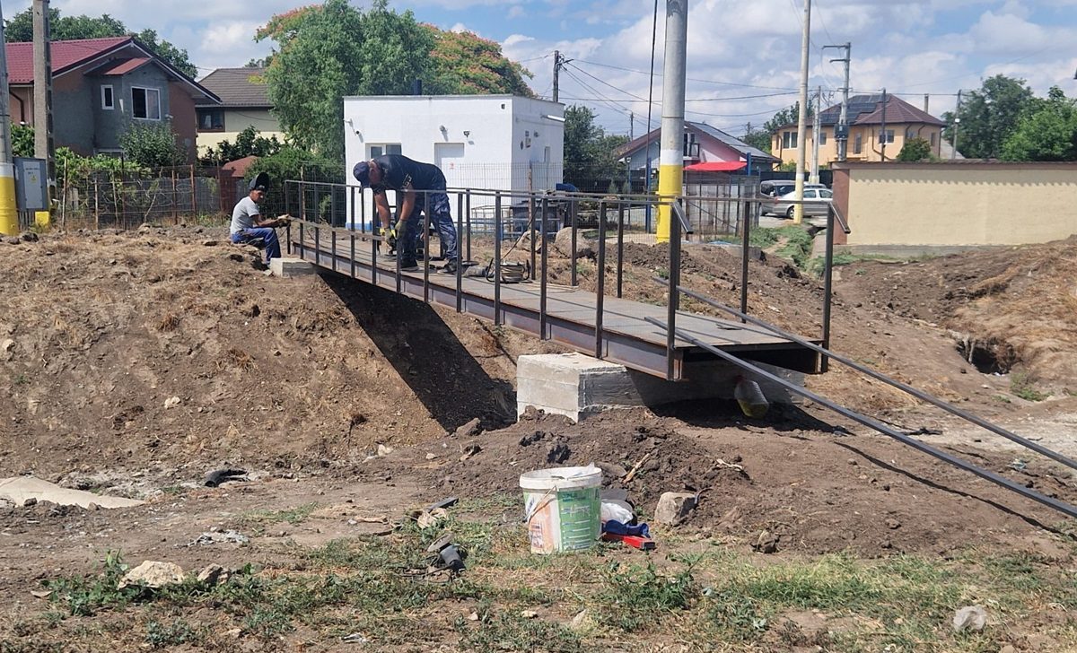 FOTO Lucrări ample de întreținere a domeniului public derulate de echipele de la Gospodărire Comunală Valu lui Traian