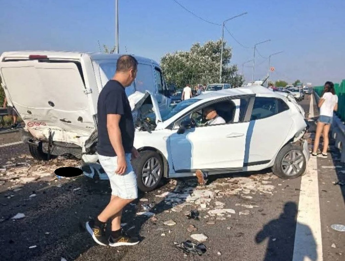 A2 accident Autostrada Soarelui