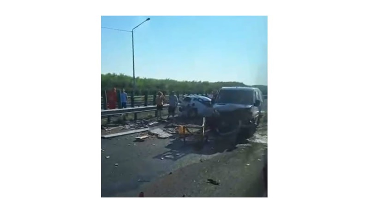 A2 accident Autostrada Soarelui