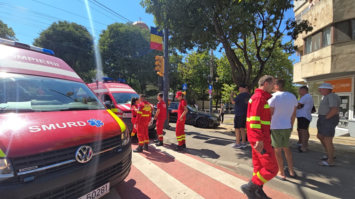 Accident MORTAL pe strada Nicolae Iorga, din Constanța! Victima a murit la scurt timp după ce a ajuns la spital