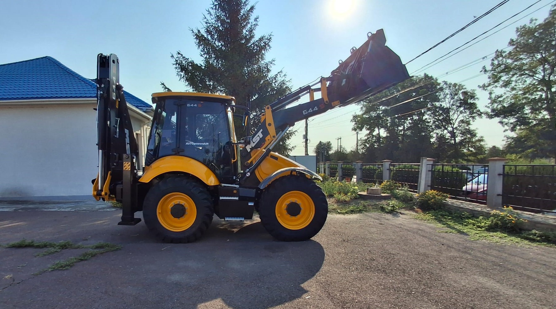 buldoexcavator Bărăganu