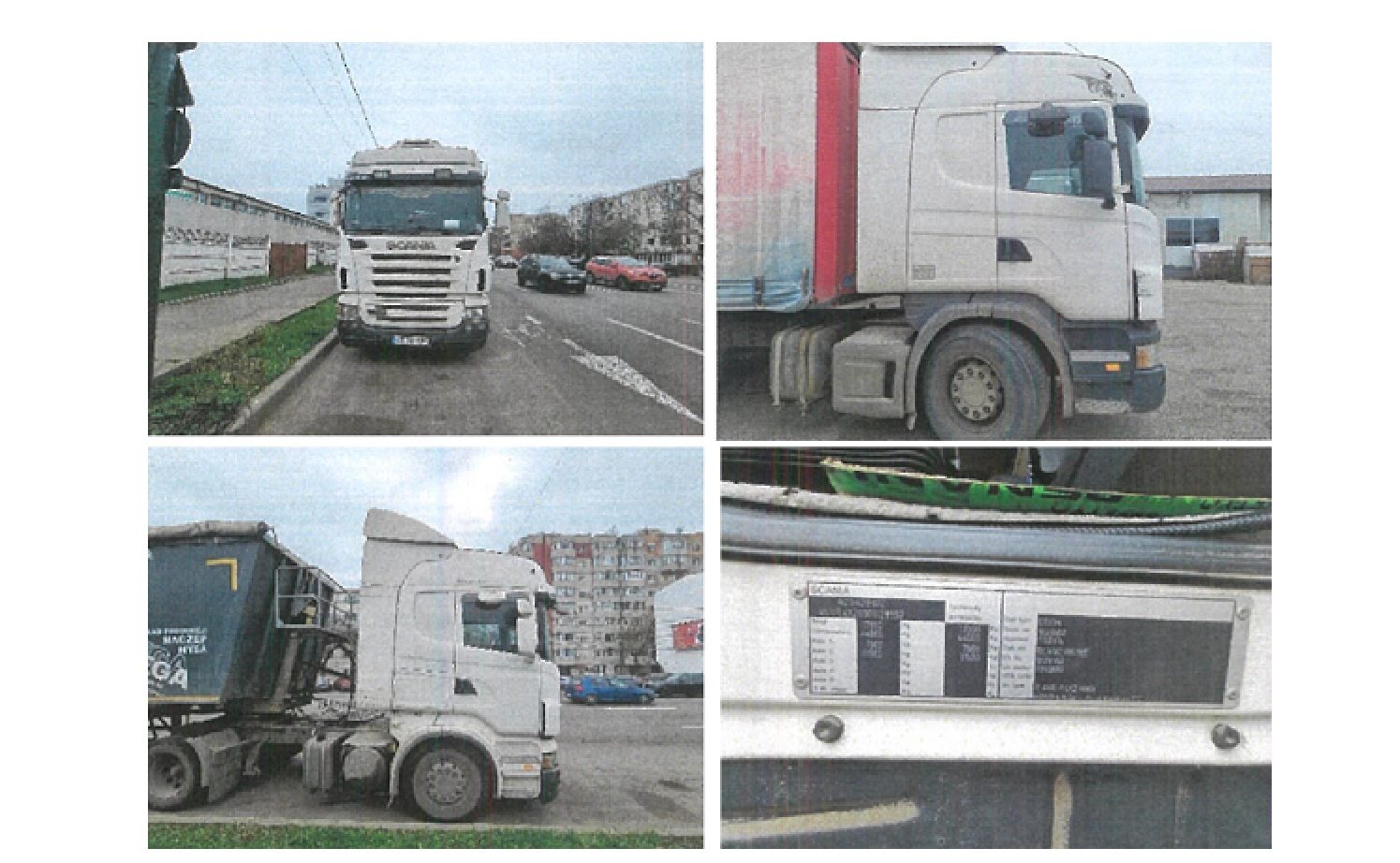 Societatea Atlas Cereal SRL va rămâne fără două autoutilitare marca SCANIA: fiscul le vinde la preț REDUS