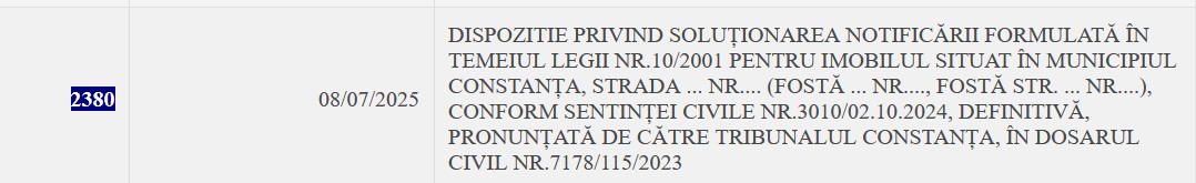 Plaja Modern dispoziție primar imobil Ecaterina Varga