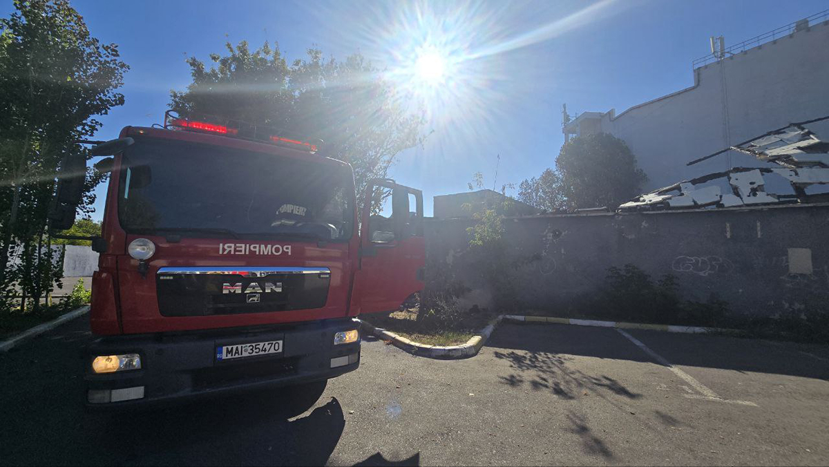 Incendiu zona Bellagio, pompieri, incendiu