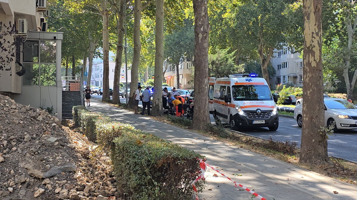 accident trotinetă