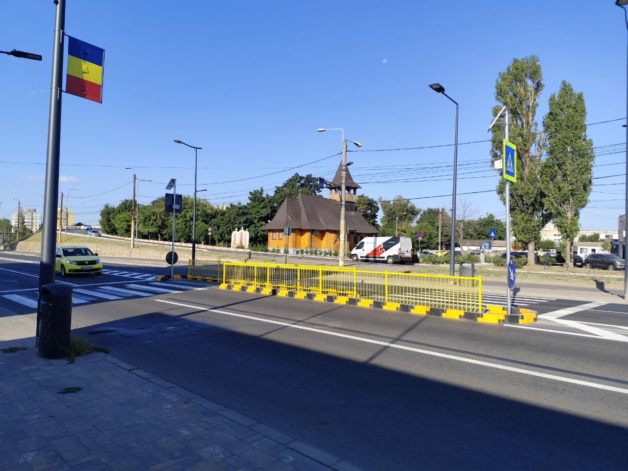 trecere de pietoni Șoseaua Mangaliei