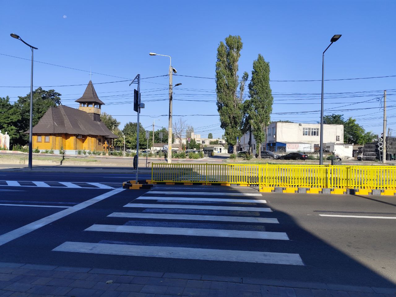 trecere de pietoni Șoseaua Mangaliei