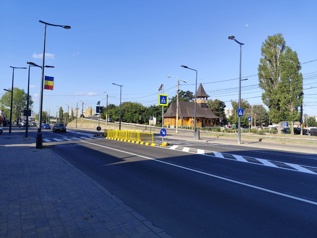 trecere de pietoni Șoseaua Mangaliei