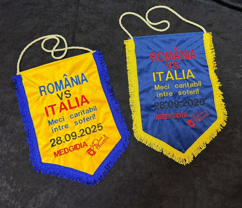 meci caritabil șoferii de TIR România - Italia