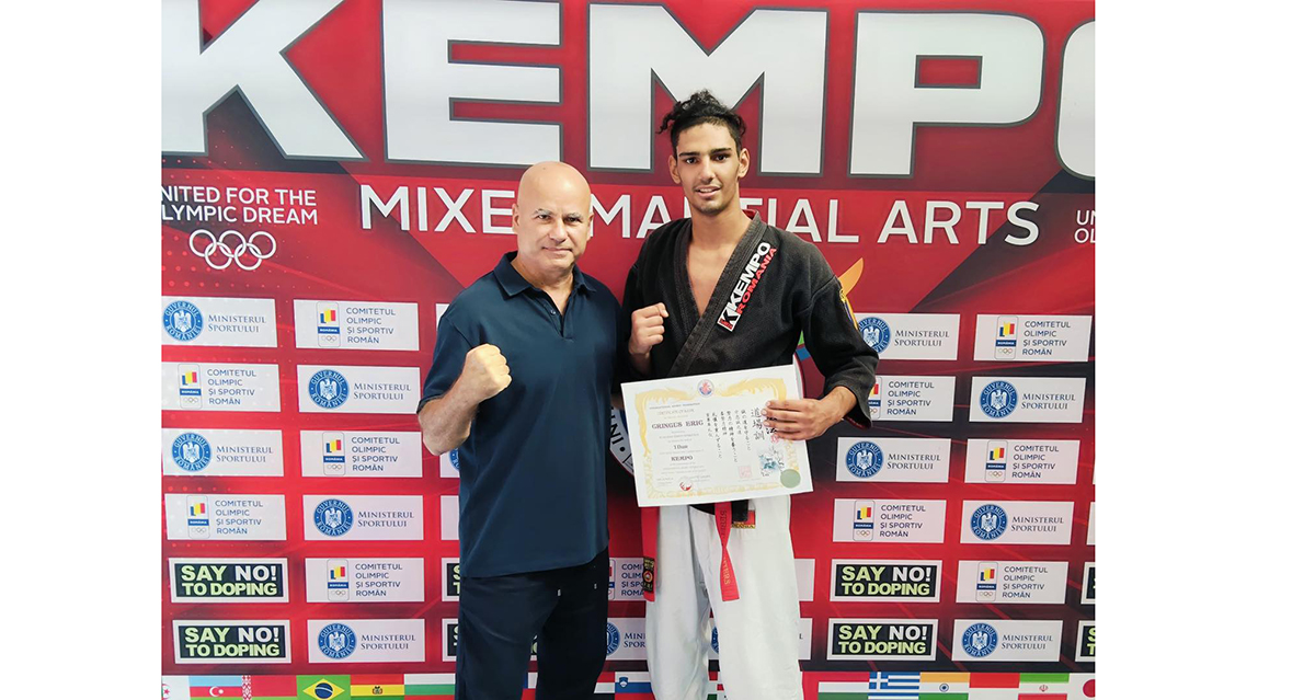 Eric Crînguș, de la CS Medgidia, câștigător al Cupei României la semi-kempo: A devenit maestru cu centură neagră la această disciplină