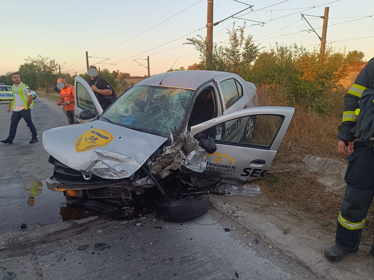 FOTO Accident GRAV în Portul Agigea! O persoană încarcerată. Iată ce s-a întâmplat