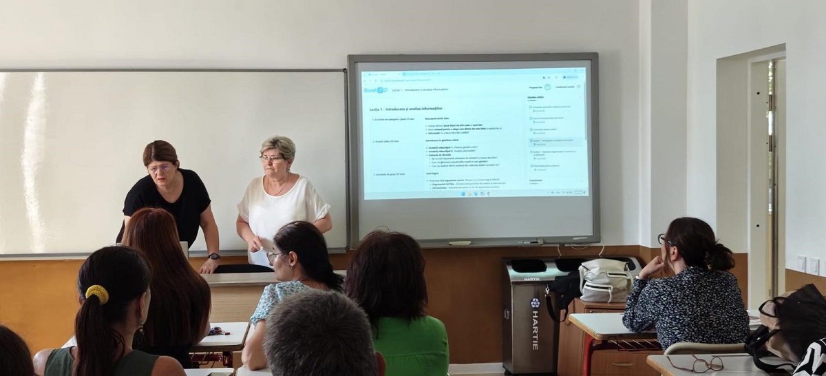 Liceul Traian din Constanța lansează o platformă inovatoare pentru dezvoltarea competențelor-cheie