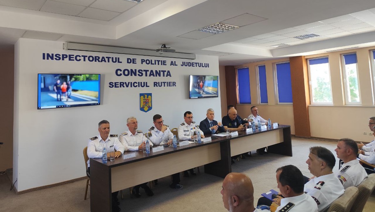 LIVE FOTO VIDEO Reprezentanții structurilor MAI, declarații la Constanța, la finalul sezonului estival 2025! Chestorul Despescu: reorganizarea IPJ Constanța, pe placul Poliției din Germania