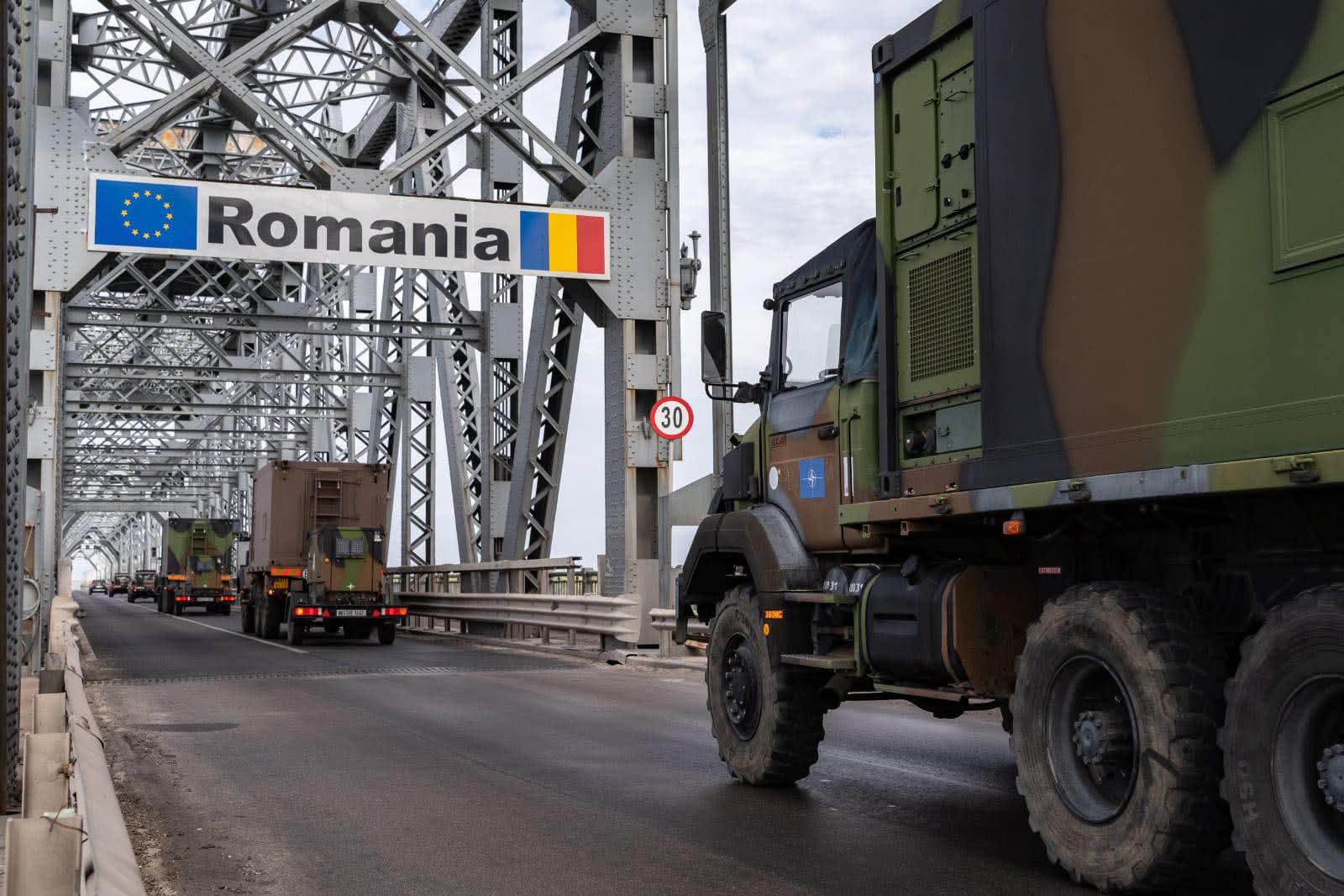 Tehnică militară și trupe franceze intră în România prin PT Vama Veche și Giurgiu pentru exercițiul Dacian Fall 2025