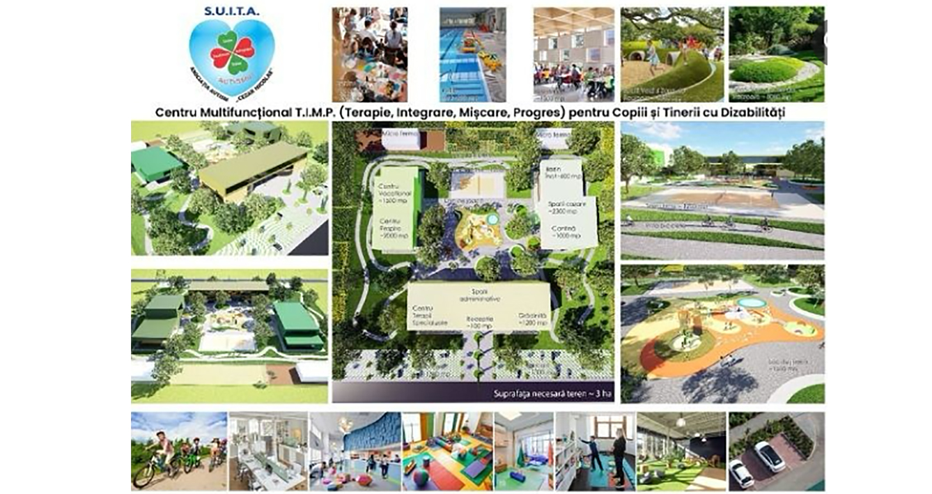 Asociația SUITA va construi un Centru Multifuncțional pentru Copiii și Tinerii cu Dizabilități în Săcele