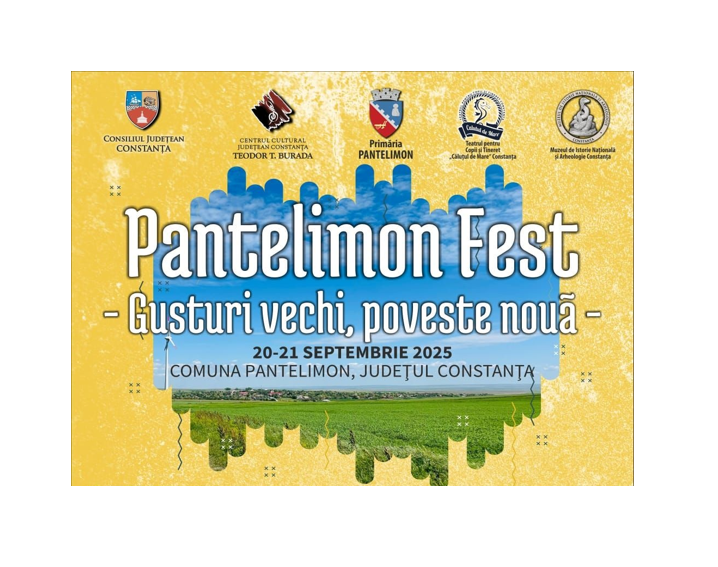 Centrul Cultural Județean Constanța Teodor T. Burada, cu sprijinul CJC, organizează, în week-end, evenimentul Pantelimon Fest. Vezi aici programul complet