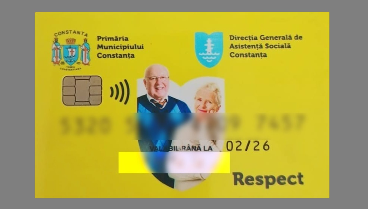 Primăria Constanța, precizări importante despre Programul RESPECT 2026! Când începe distribuirea cardurilor