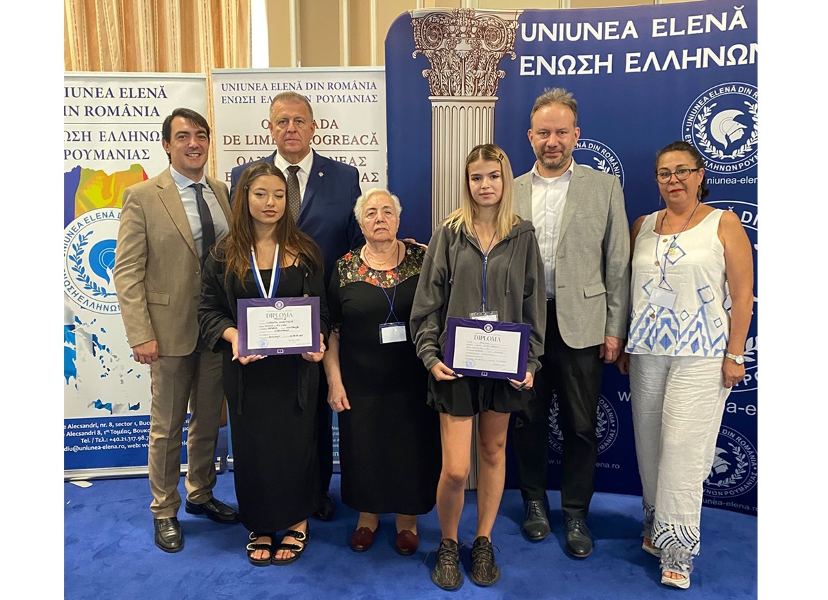 FOTO Două eleve din Constanța au reprezentat cu succes România la Olimpiada Internațională a Elenismului! Iată ce premii au obținut