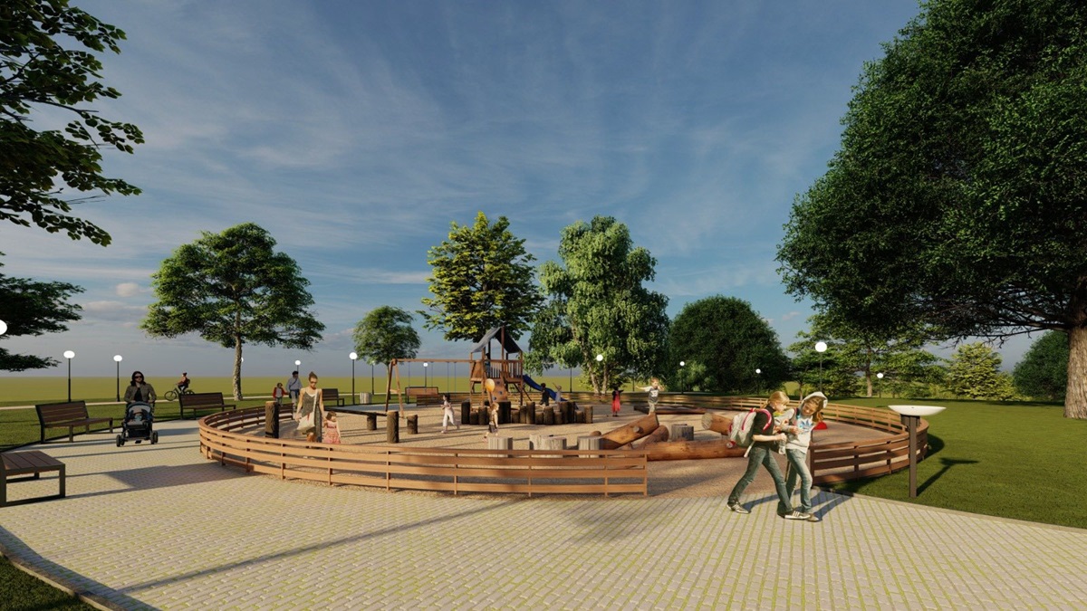 FOTO Primăria Valu Lui Traian a depus proiectul pentru parcul de 4 hectare, estimat la 1,23 milioane de euro și realizat în parteneriat cu Silistra. Ce spune primarul Iulia Iurea