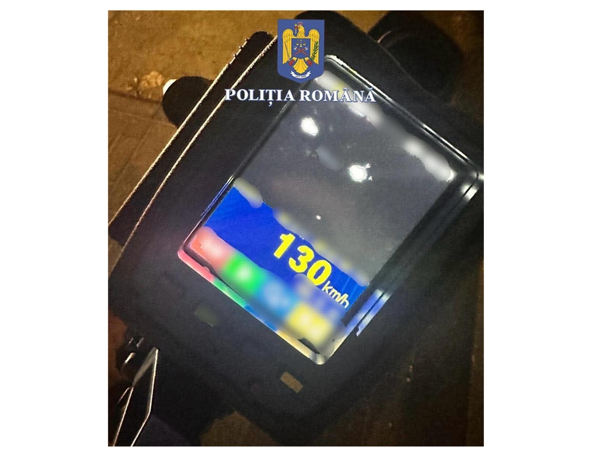 Șofer prins de polițiști pe bulevardul Mamaia, în timp ce zbura cu 130 km la oră