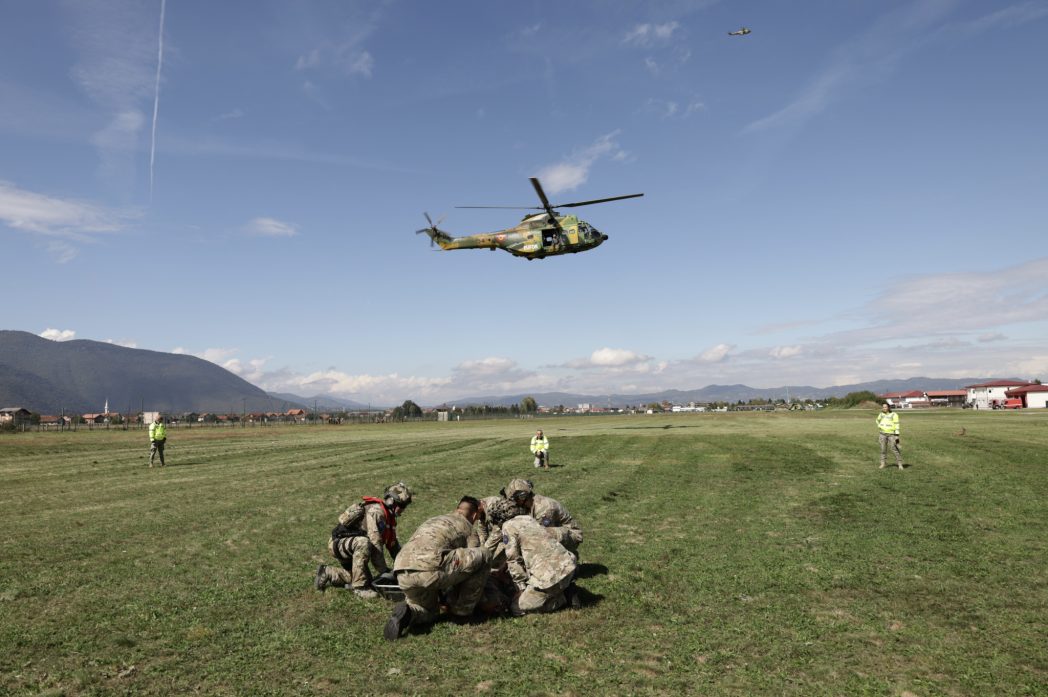 UPDATE Doi militari răniți după o EXPLOZIE într-un poligon de distrugere a muniţiei. Ambii vor fi transferați în Belgia