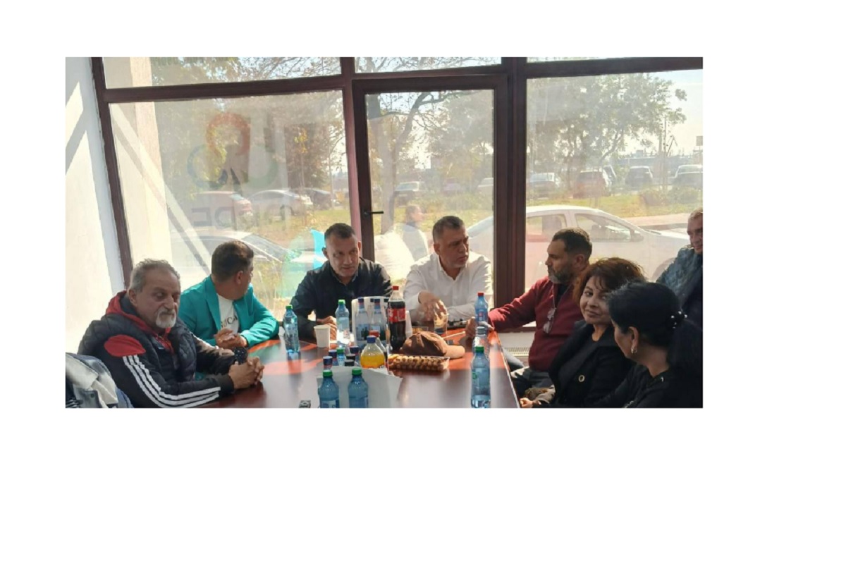 FOTO Partida Romilor Constanța își consolidează filialele. Dumitru Petrică, președinte interimar: Ne dorim o structură mai unită și mai activă!