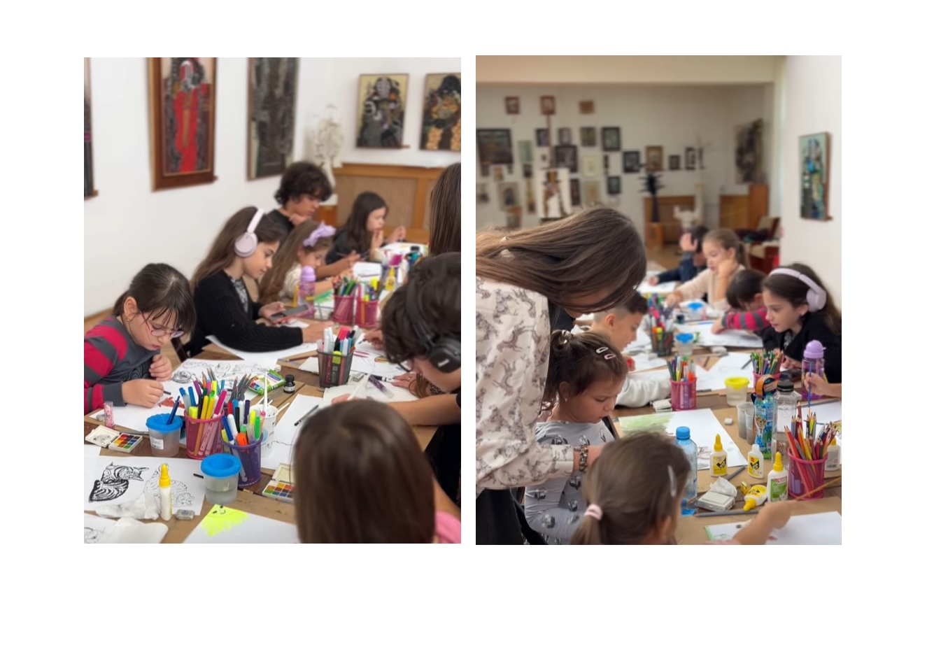 VIDEO Muzeul de Artă Constanța a organizat un atelier inedit despre sensibilitate