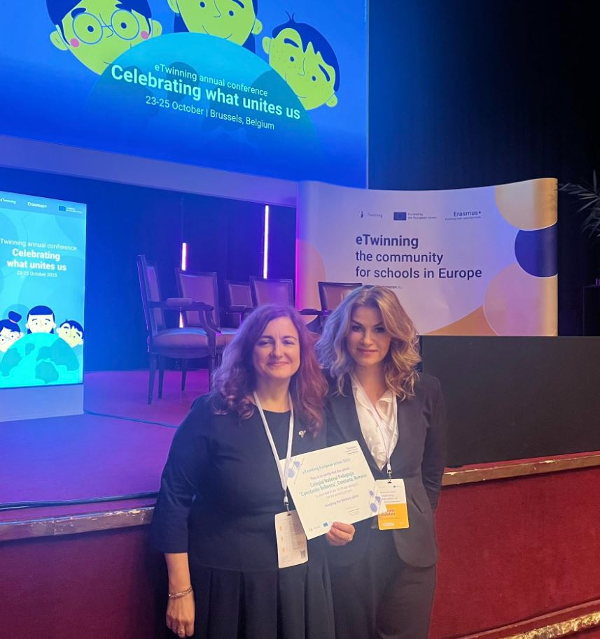 Colegiul Național Pedagogic Constantin Brătescu din Constanța, laureat al Premiilor Europene eTwinning 2025