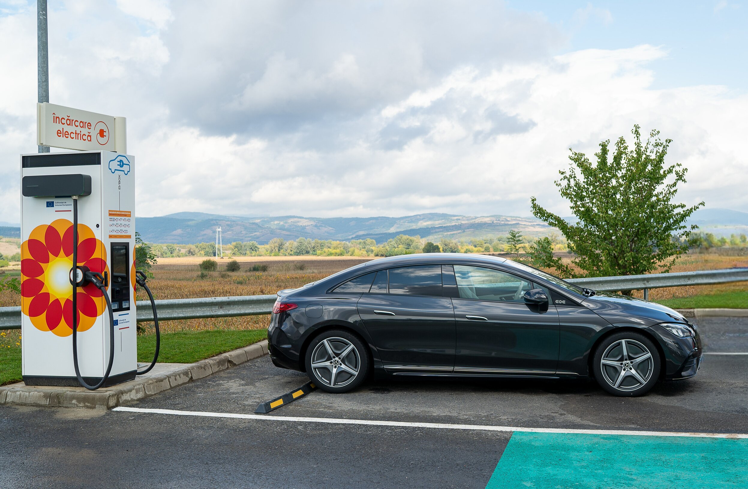 KMG Rompetrol Development a finalizat un proiect de eMobilitate, co-finanțat de Uniunea Europeană, pe Autostrada A1