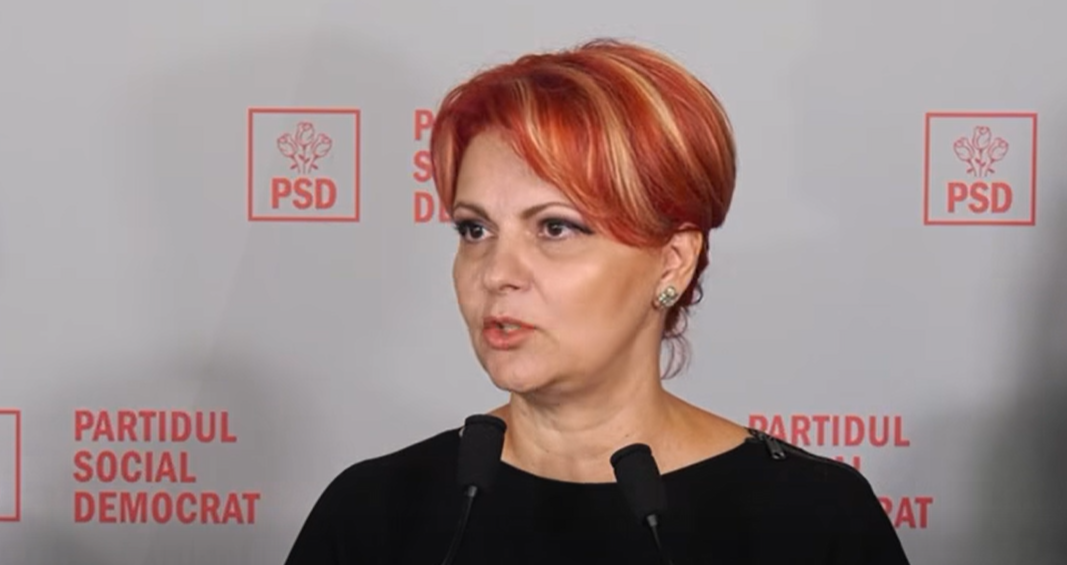 Olguța Vasilescu spune că PSD ar putea forma un guvern minoritar, cu susținere în Parlament
