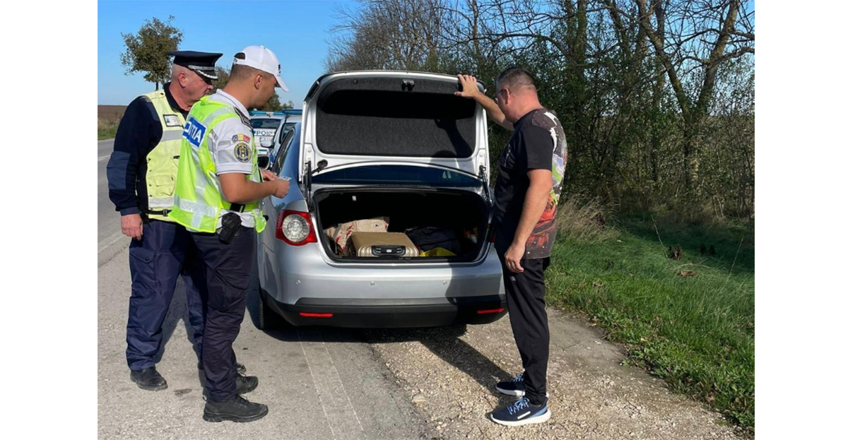 ATENȚIE, șoferi! Patrule mixte de polițiști români și bulgari supraveghează străzile din zona Vama Veche – Durankulak