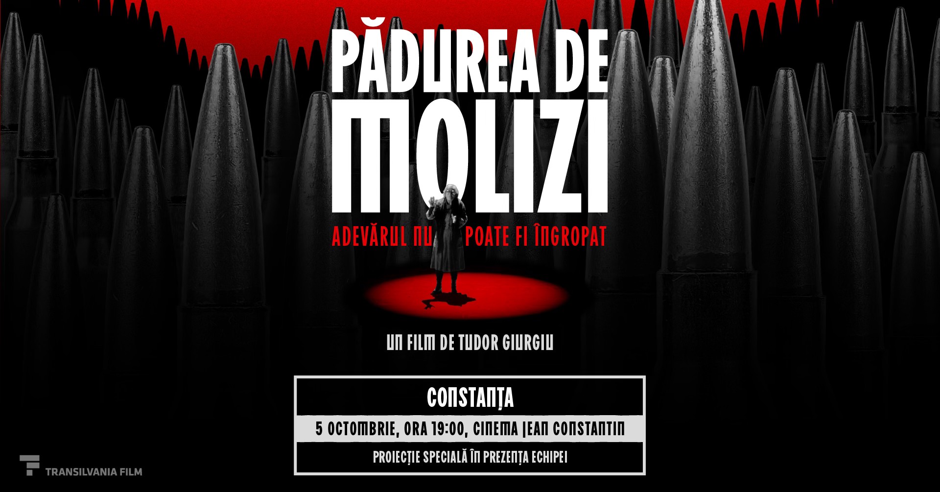 Eveniment organizat de Centrul Teodor T. Burada pentru promovarea culturii cinematografice: regizorul Tudor Giurgiu, prezent la Constanța, la proiecția de gală a filmului Pădurea de molizi