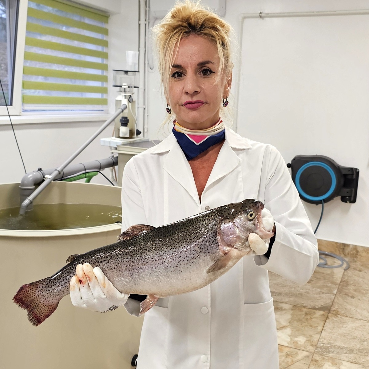 Păstrăv curcubeu Marea Neagră INCDM Grigore Antipa