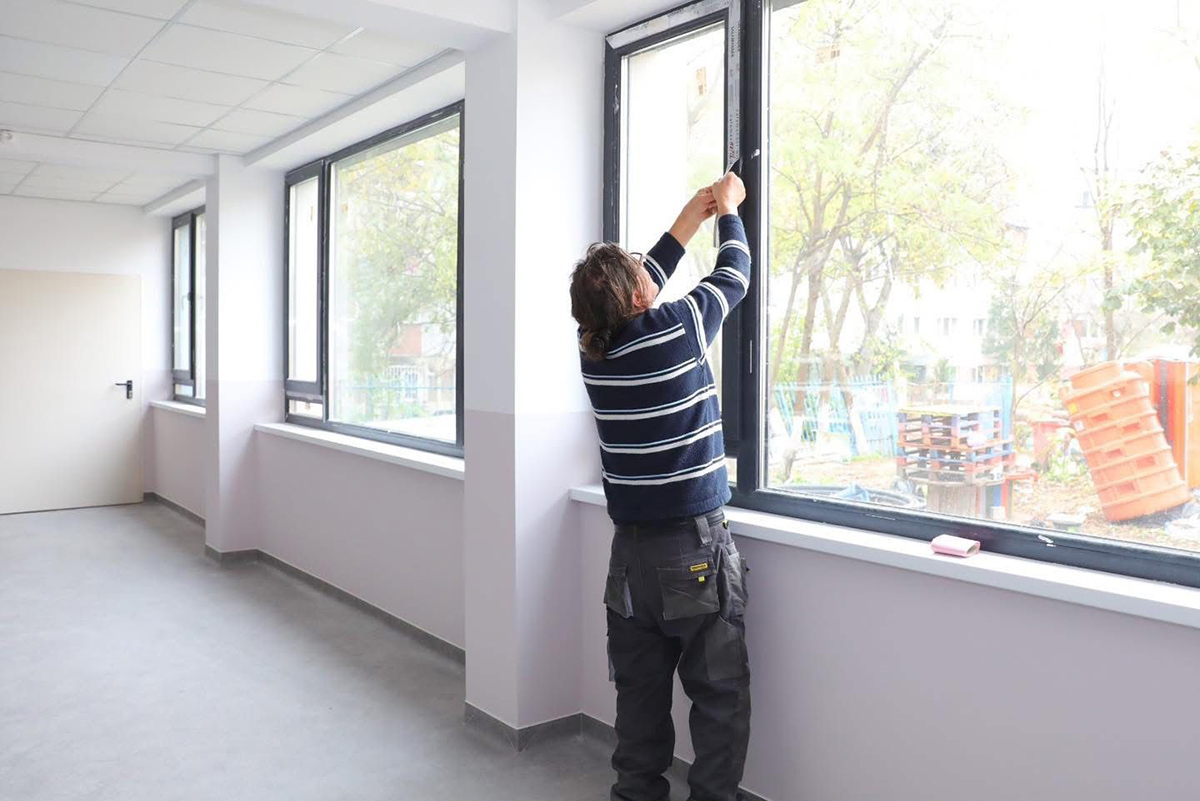 FOTO Se apropie de final lucrările de modernizare ale Grădiniței Lumea Copiilor din Constanța: Iată ce lucrări au avut loc