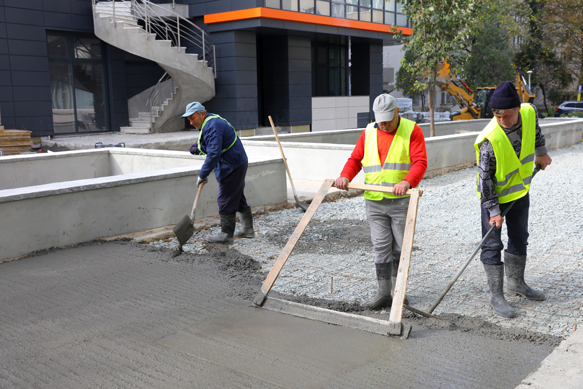 zona Boema continuă lucrările de reparații și reamenajări