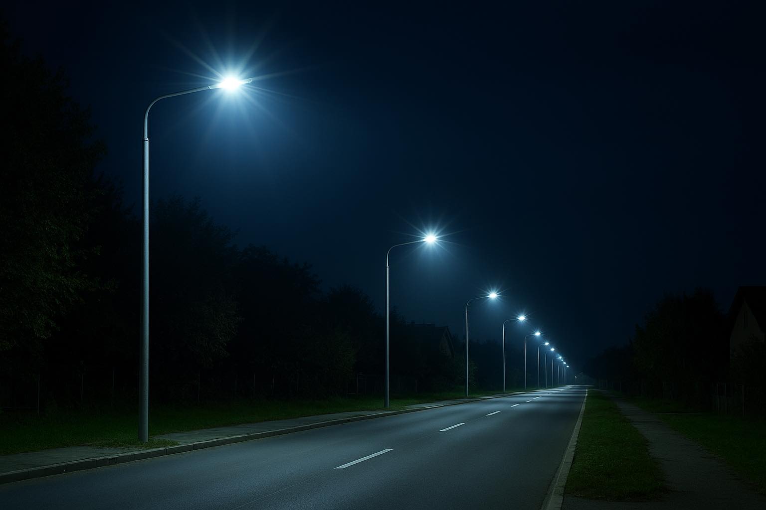 Valu lui Traian: Primăria a finalizat proiectul de reabilitare a iluminatului public, în valoare de 1,3 milioane de lei