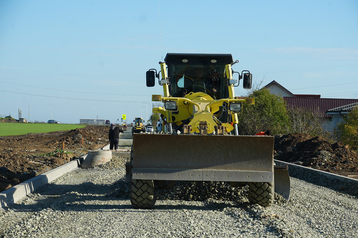 FOTO Primăria Cumpăna, vești bune cu privire la lucrările de modernizare a străzii Prelungirea Tractorului din comună