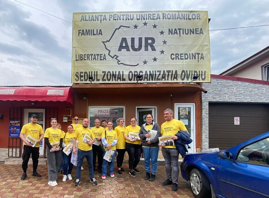 Ștefan Ciprian Dimu, desemnat președintele organizației locale AUR Ovidiu. Cine face parte din echipă
