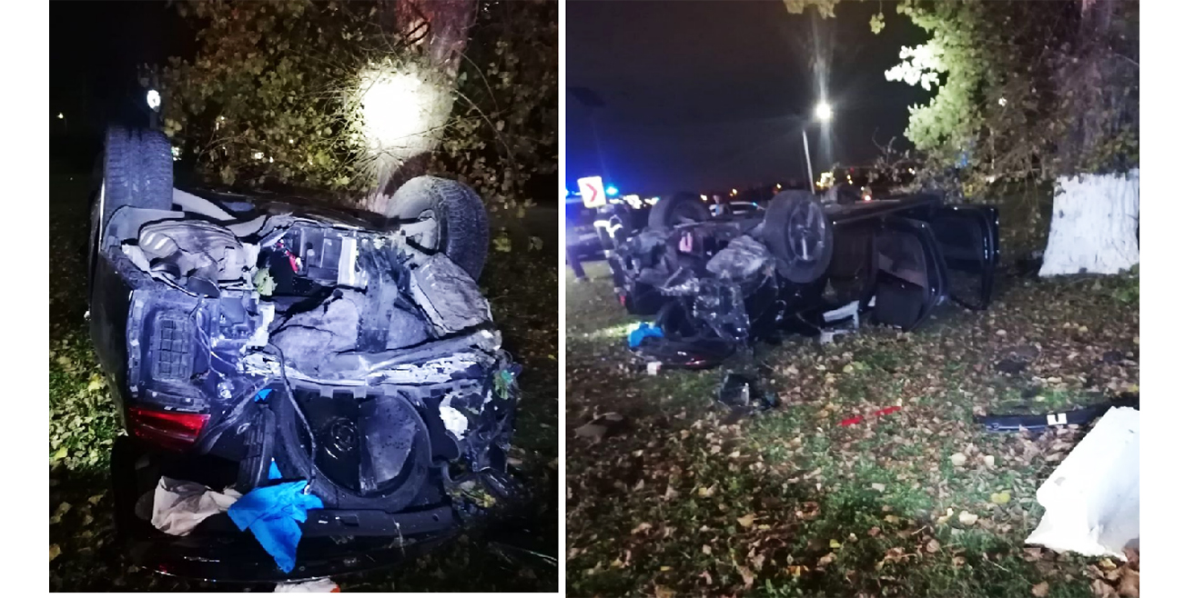 FOTO VIDEO GROAZNIC accident rutier la ieșire din Constanța spre Cumpăna: O mașină s-a făcut PRAF, șoferul a scăpat ca prin minune