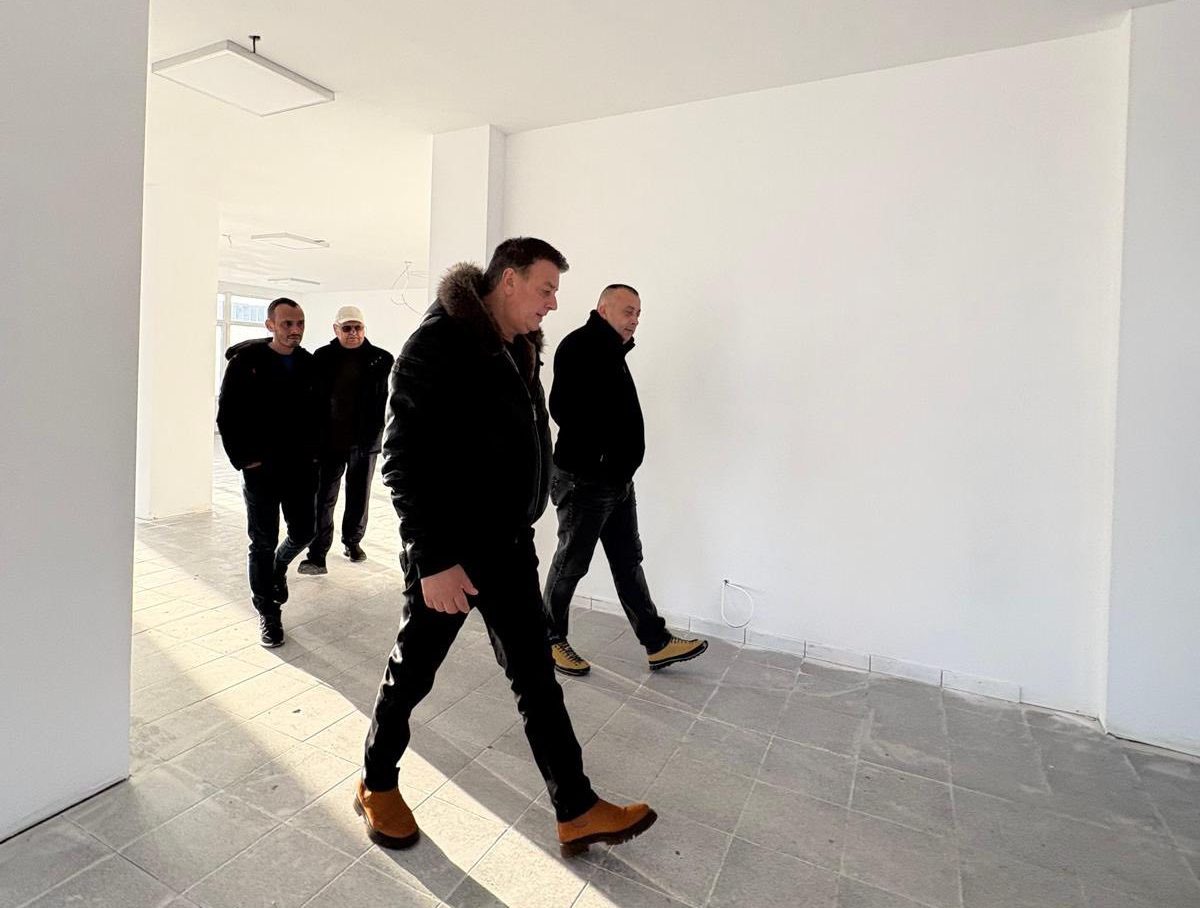 Florin Mitroi, președintele CJC, a verificat lucările la Centrul pentru persoane cu Alzheimer din Agigea
